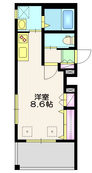 Ｃｏｒｒｅｔｔｏの間取り