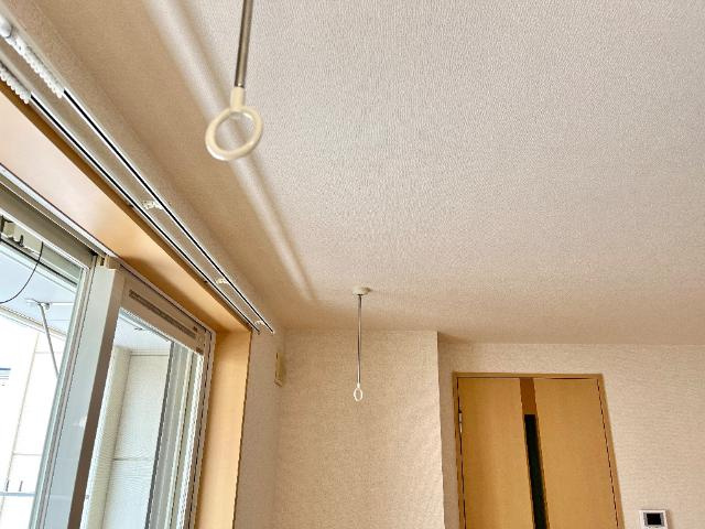 【設備】 | ラテーヌ | 室内物干