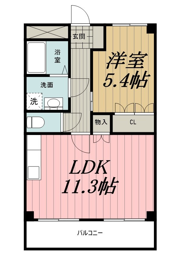 ロイヤルパレスの間取り