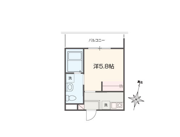 【間取り】 | MELLAS東青梅2(メルラスヒガシオウメツー)