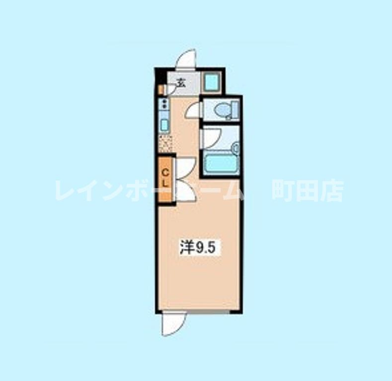 Win本厚木※初期費用分割あと払いサービス利用可能物件の間取り