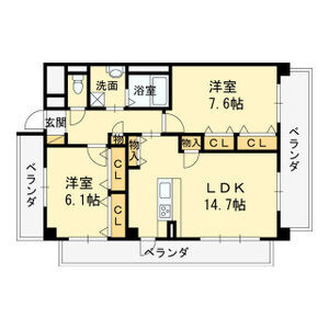 GraceA.P.Cの間取り
