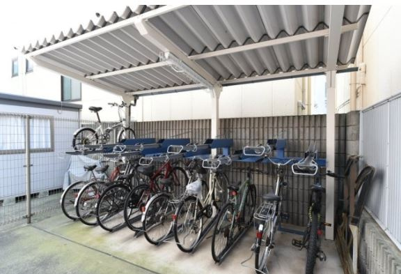 メインステージ本駒込駅前のその他共用部分|駐輪場