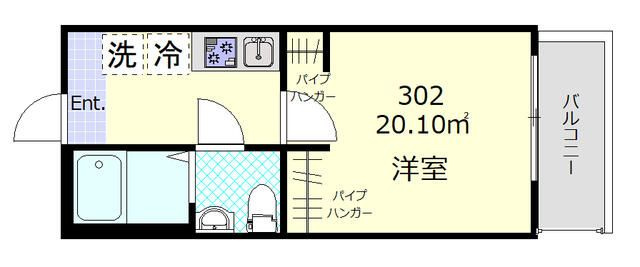 ランドコートの間取り