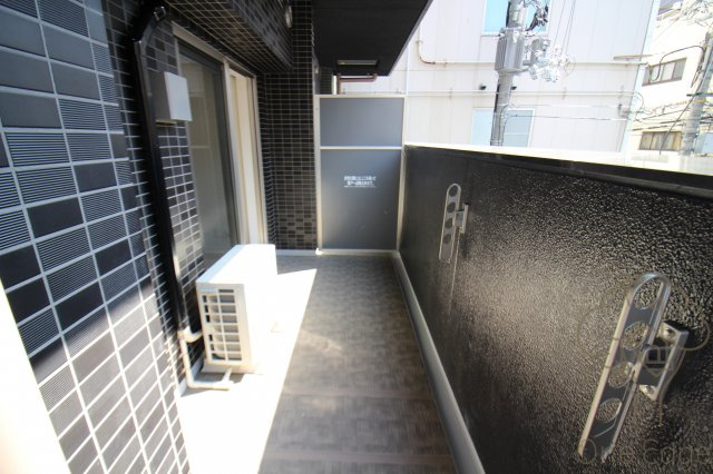 プレサンス梅田東クォーレのバルコニー