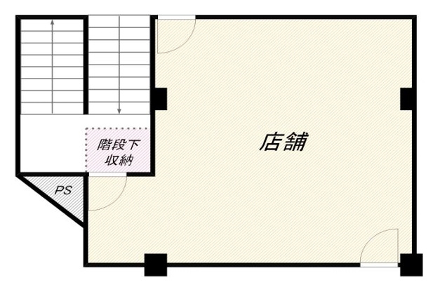 中西ビルの間取り