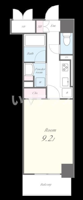 リベルタ元町通の間取り