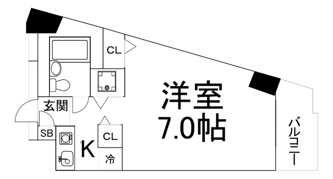 【間取り】 | エトワール北梅田
