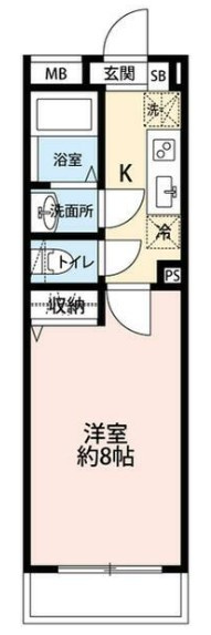 ピアコートＴＭ大泉学園壱番館の間取り|間取りです。