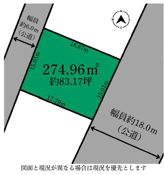 牛久市南1丁目　売地