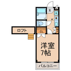 ラセーヌ柴田の間取り