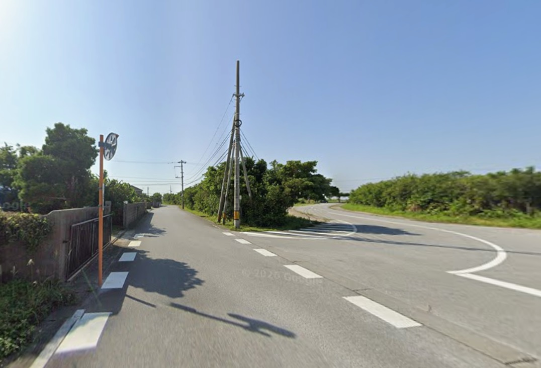 読谷村喜名（全2棟）の前面道路含む現地写真|※南西側公道6.5m♪