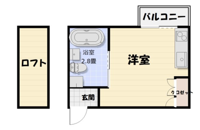 カラクムアチェリアの間取り