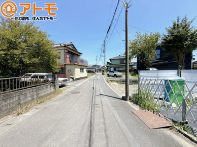 【前面道路含む現地写真】 | 駿河区丸子新田　新築戸建　2号棟