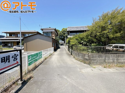 【前面道路含む現地写真】 | 駿河区丸子新田　新築戸建　2号棟