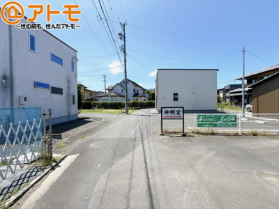 【前面道路含む現地写真】 | 駿河区丸子新田　新築戸建　2号棟
