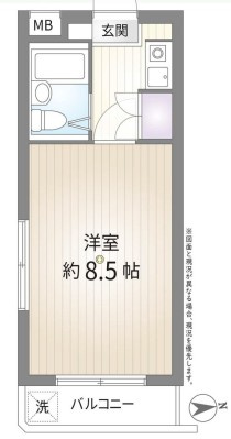 【間取り】 | メインステージ幡ヶ谷駅前