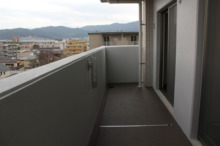 福岡市南区中尾３丁目の賃貸マンションのバルコニー