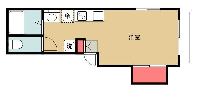 クヒオＮＡＫＡＮＯＢＵの間取り|間取りです。