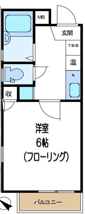 セントエルモ三ノ輪の間取り