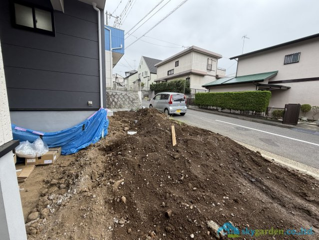 平塚市ふじみ野1丁目2期　新築戸建　全1棟1号棟の駐車場