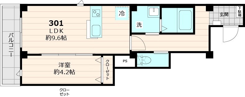 ケイ　ハウスの間取り