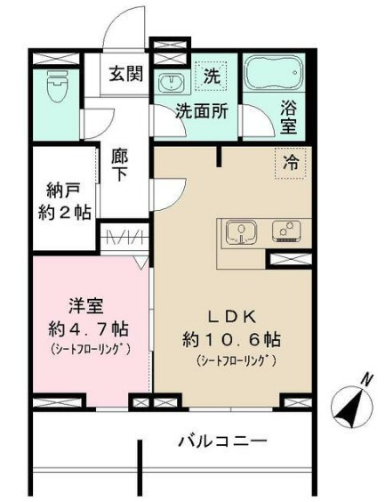パークサイド宗峯の間取り