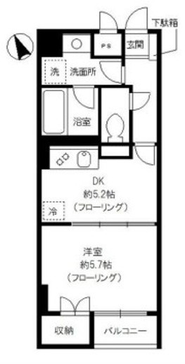 スプリーム九段の間取り