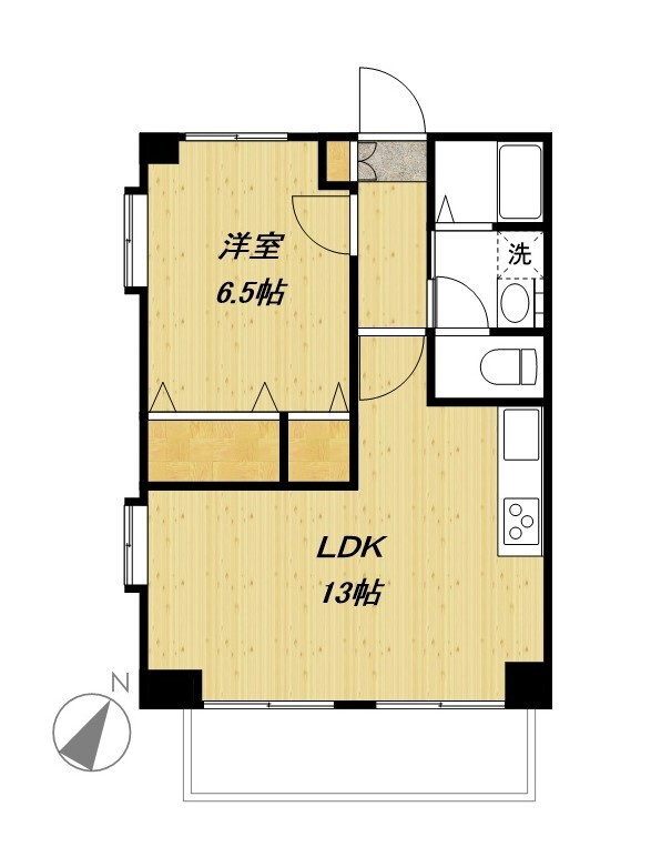 狛江市東和泉２丁目の賃貸マンションの間取り