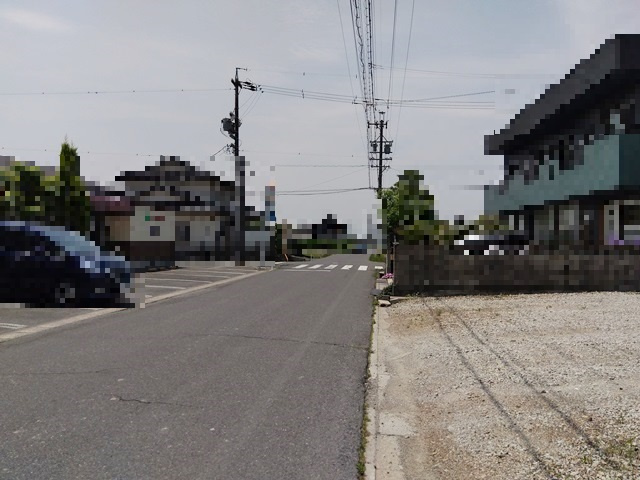 【仲介/売土地】稲沢市稲島八丁目の前面道路含む現地写真
