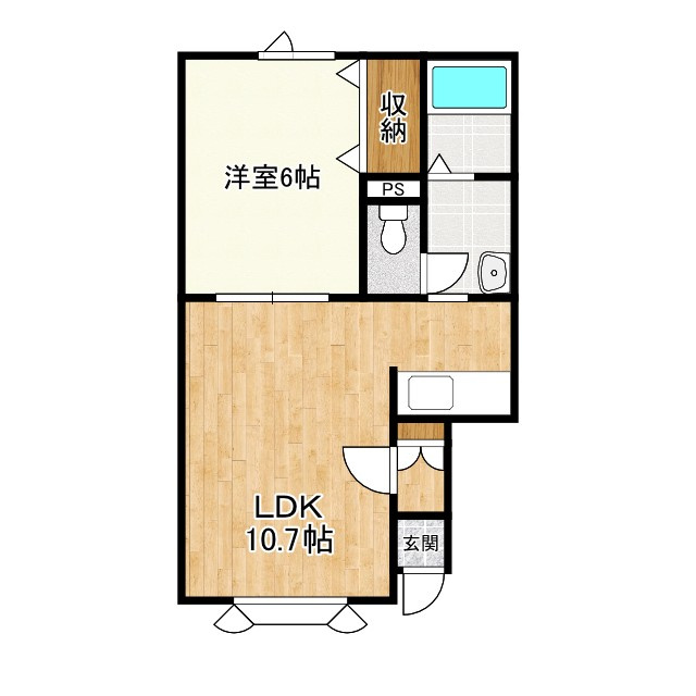 ベルモントの間取り