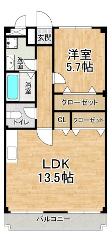 ディアコートKの間取り|※間取りが現況と異なる場合は現況を優先します※