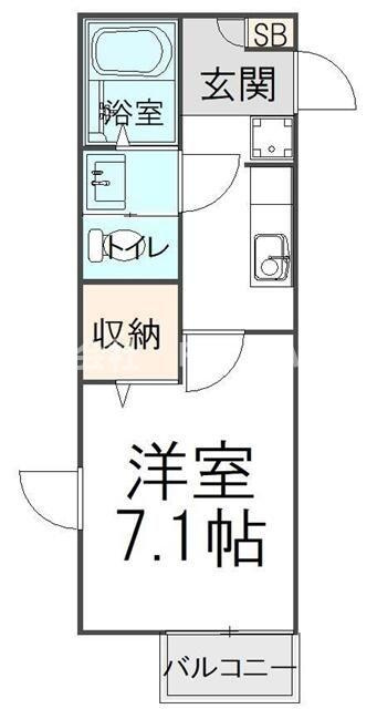 二和壱番館の間取り