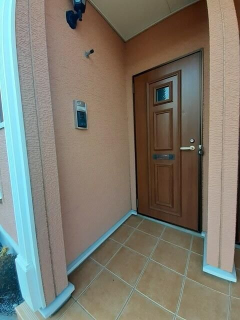 サンライト・ヒルズＡのエントランス