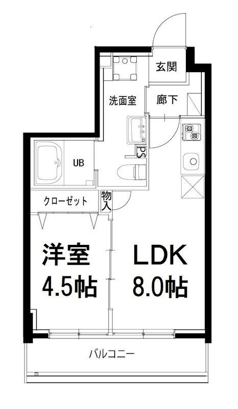 ミナモ浅草橋の間取り|間取りです。