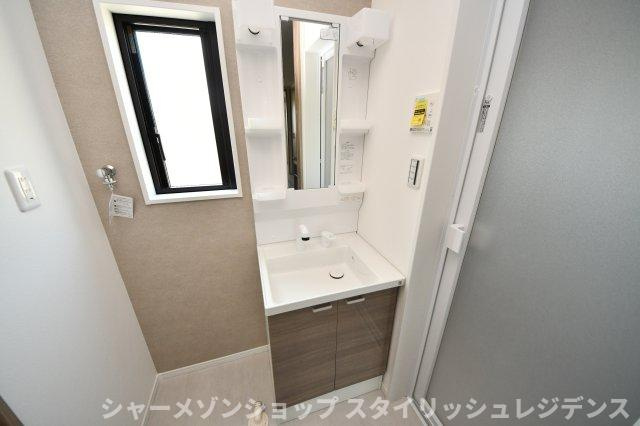グランディール朽網の洗面所