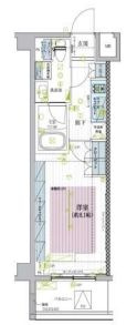 ブライズ蒲田EAST の間取り