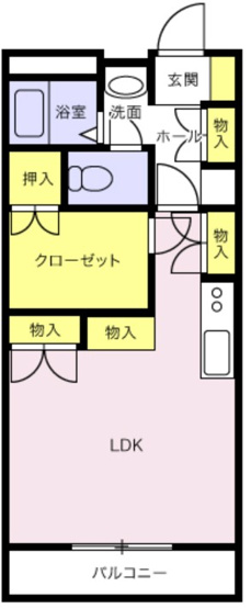 【間取り】 | 高砂ハイツ上柴西