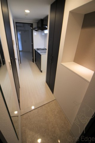ミラージュパレス北梅田の玄関
