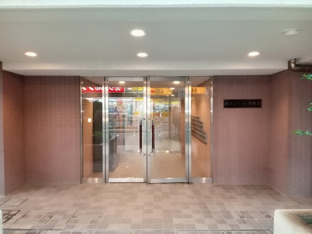 川崎市多摩区中野島６丁目の賃貸マンションのエントランス