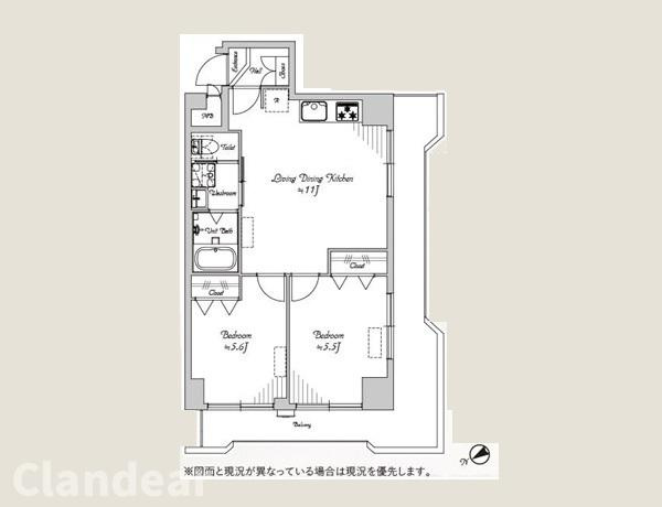 白鳥ダイヤモンドマンションの間取り|ドキドキの新生活も、安心してスタート。ぴったりの住まいを見つけませんか？クランディアが一緒に住まい選びをサポートします‼　まずは、お気軽にお問合せください　＃クランディア
