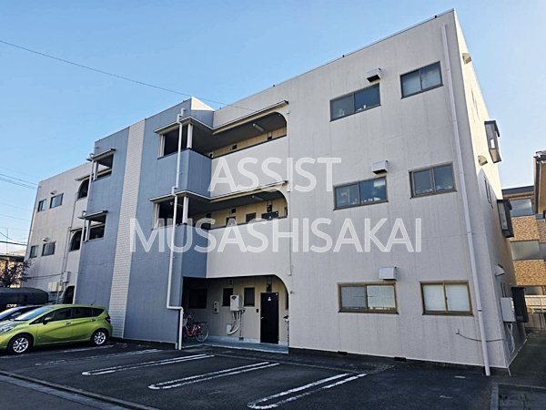 貢栄ハイツの外観|お電話でお問合わせ頂けますと、よりスムーズにご対応出来ます♪