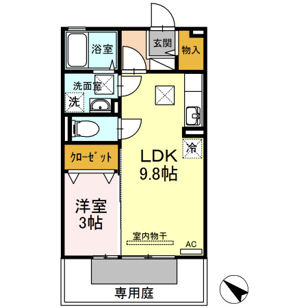 サニーはうすの間取り