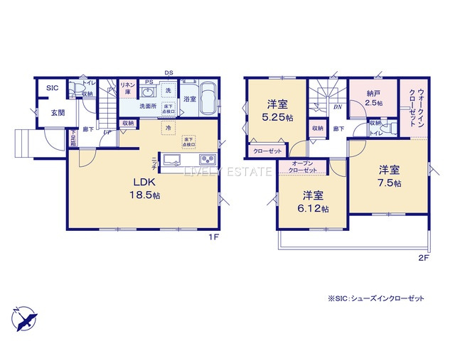 越谷市大字下間久里 新築分譲住宅