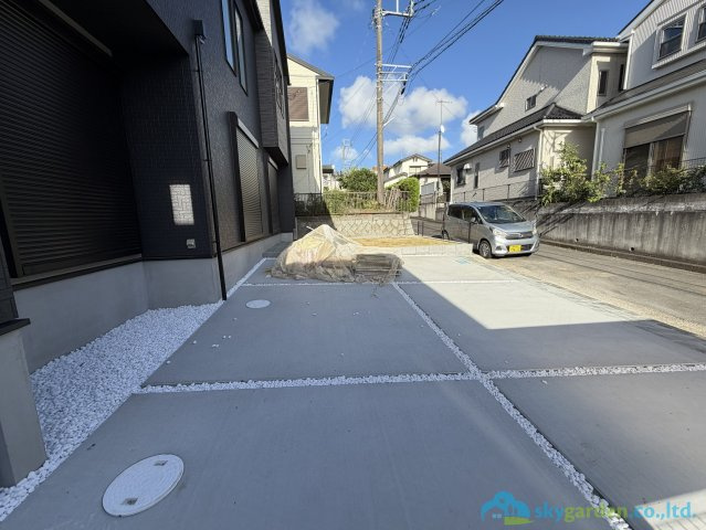 平塚市ふじみ野1丁目1期　新築戸建　全1棟1号棟の駐車場
