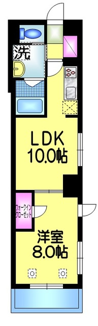 石原スクエアの間取り|★南東角部屋２面窓★