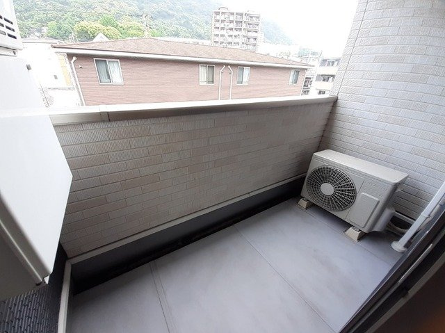エスカーザのバルコニー