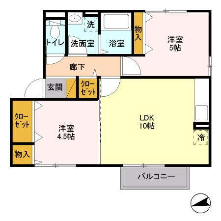【間取り】 | レクエルド大久保