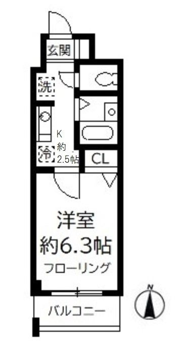 Ｍ－ＦＬＡＴ４２０の間取り