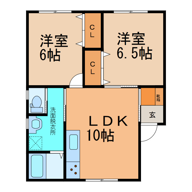 LienⅤの間取り